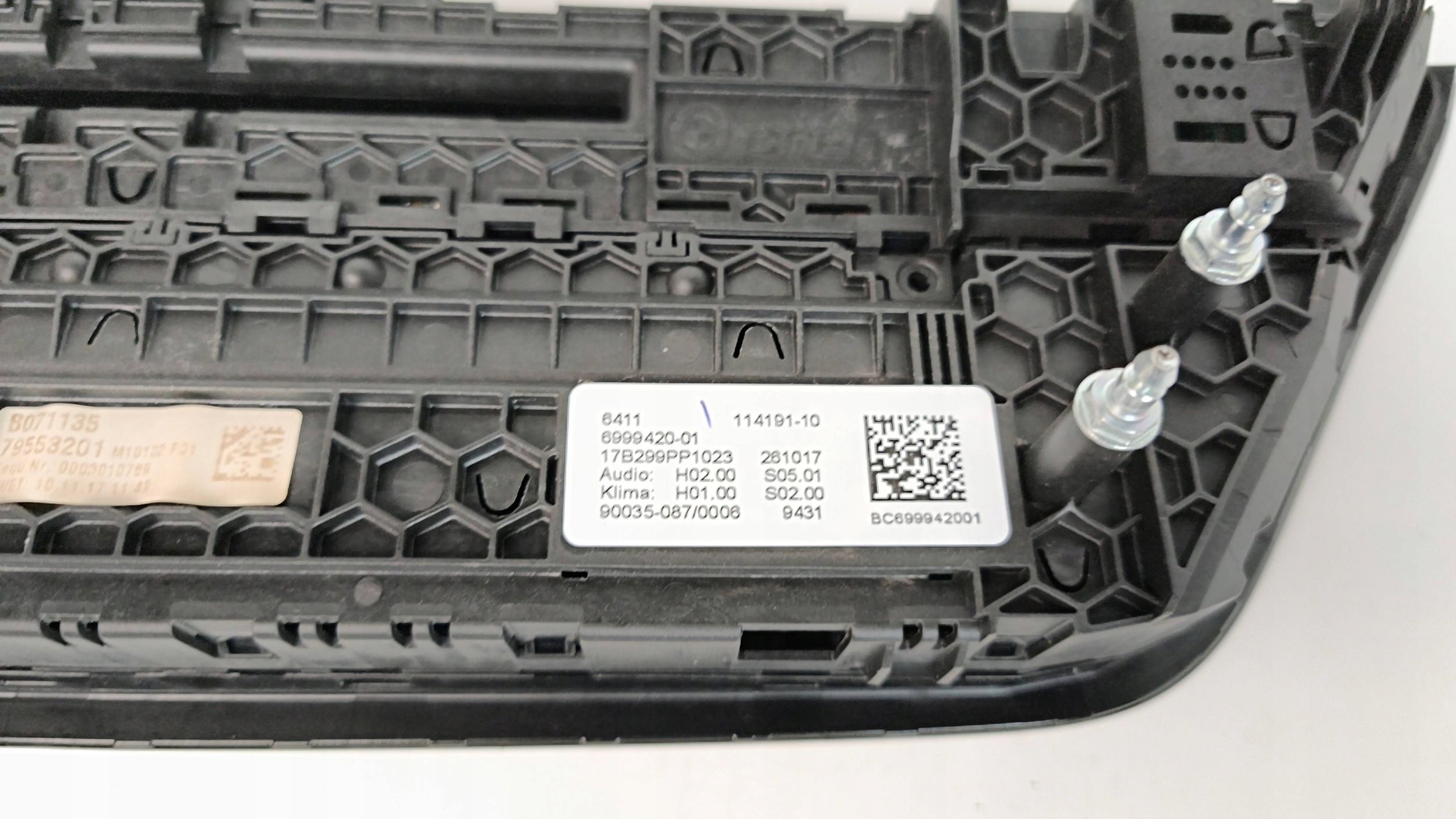 BMW 5 G30 G31 G38 6999420 Unite commande clima RADIA 7955302