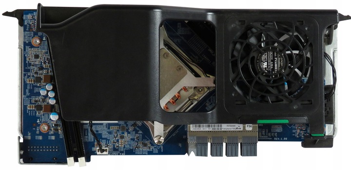 Hp Z640 Cpu Riser Cooler Fan Assemlby 736520-001 Xeon e5-2630 v3 2,40