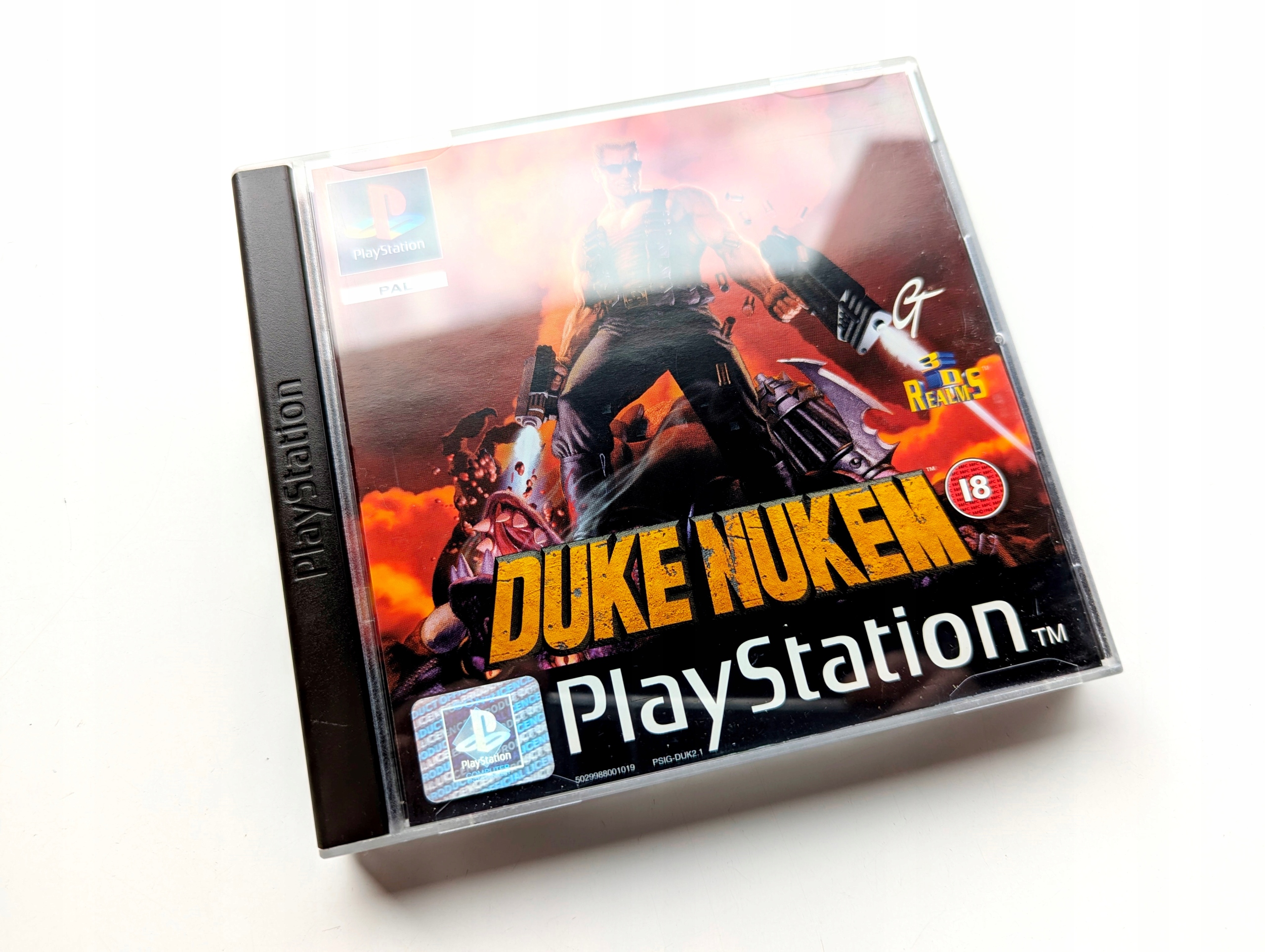 *** DUKE NUKEM PS1 PSX PSONE PLAYSTATION 3xA ***