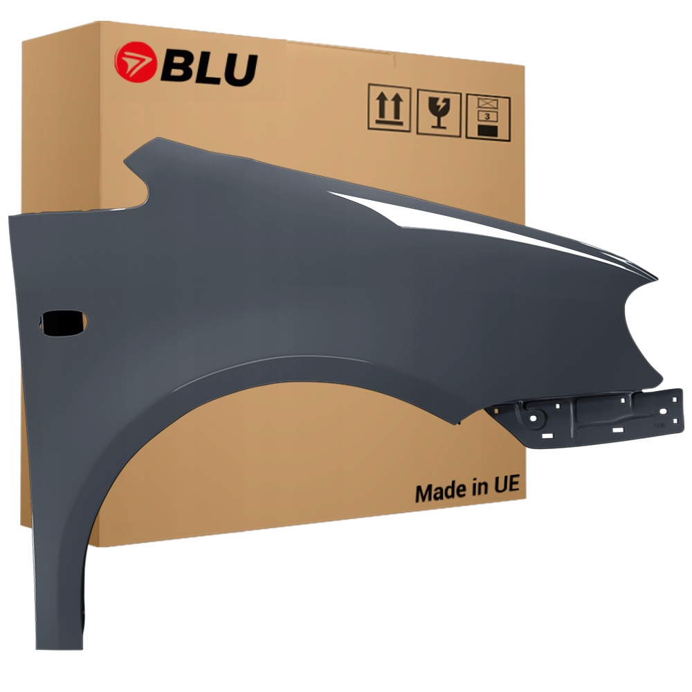 Blu Blatník Vw Caddy III 3 2K LD7U pravý šedý 04-10 přední
