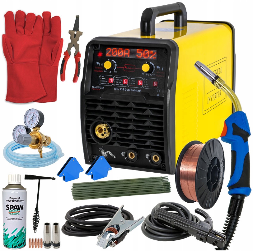 Spawarka MIGOMAT MIG 200 DUAL PULS Synergia MAG