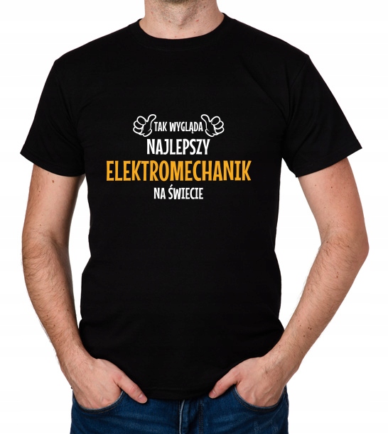 

koszulka Najlepszy Elektromechanik prezent
