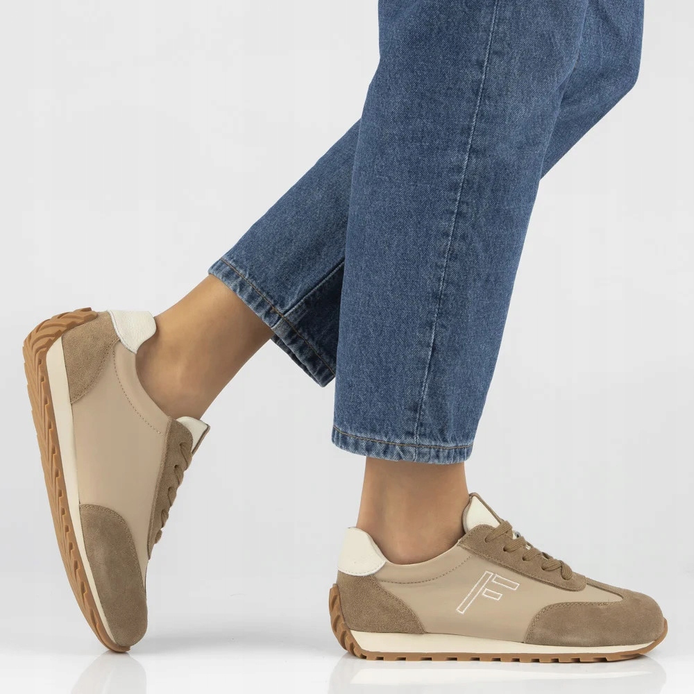 Filippo DP7724 Béžová Široká Kůže V Prstech, vel. 38