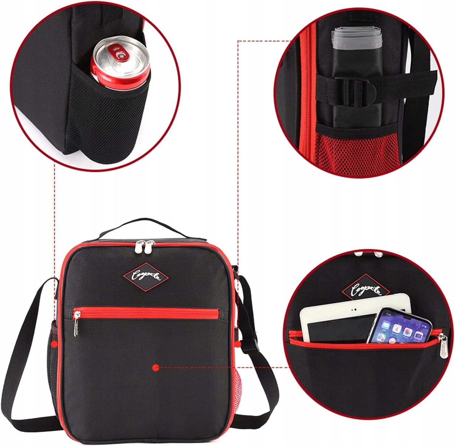 TORBA TERMICZNA NA LUNCH BOX OBIADOWY ŚNIADANIE Model nie