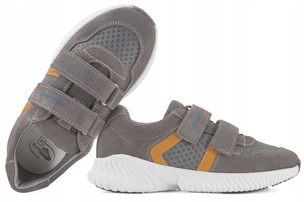 

Renbut 33-4431 Półbuty Sportowe Trzewiki szare 35