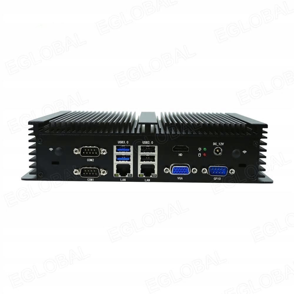 Komputer przemysłowy Fanless GK1 Intel USB COM GPIO 2.5Gb HDMI VGA WiFi IoT Model GK1