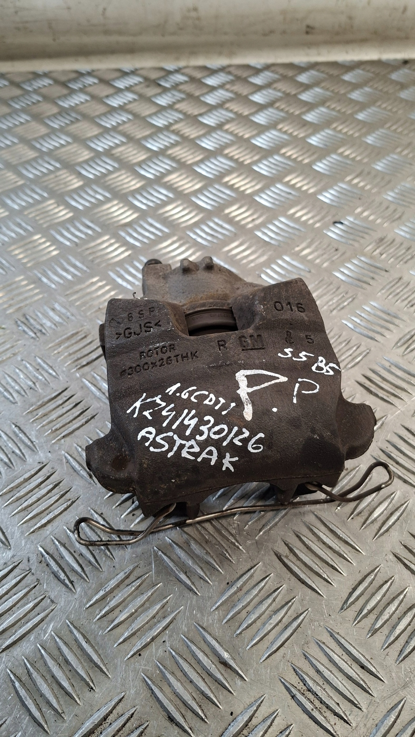 caliper brake right front OPEL ASTRA K 1.6CDTI