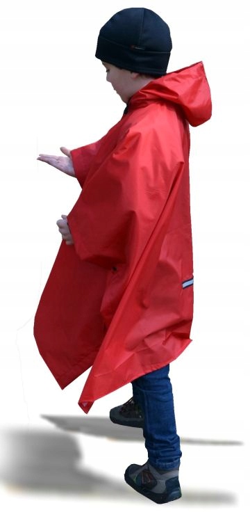 

Peleryna Przeciwdeszczowa Odblask Dzieci Scout 2