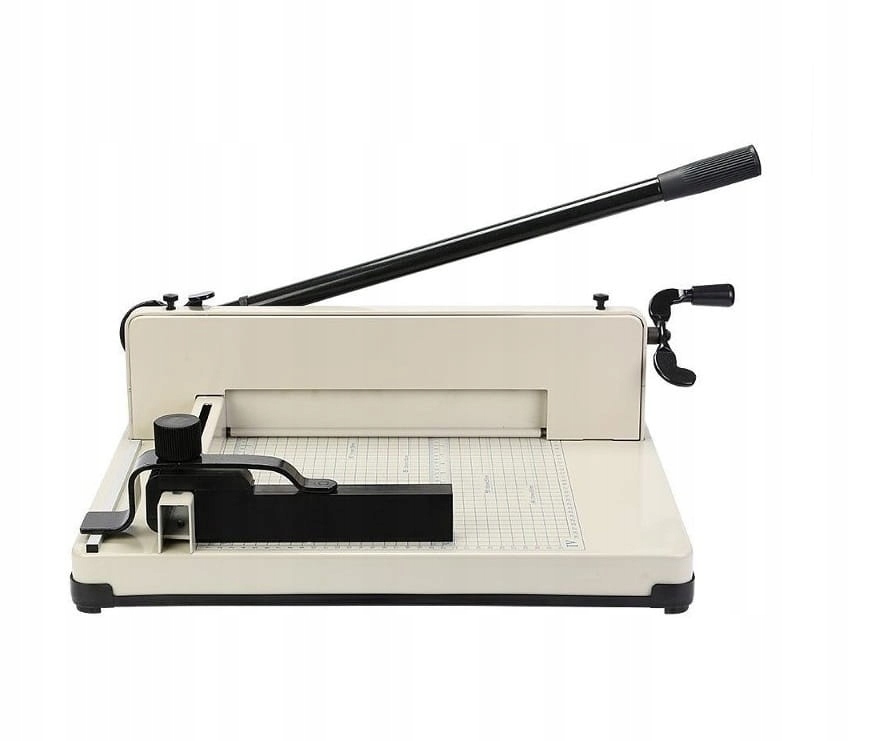 GILOTYNA DO CIĘCIA PAPIERU GRUBEJ FOLII A3 METALOWA Z DOCISKIEM PRODAP Kod producenta 858 A3