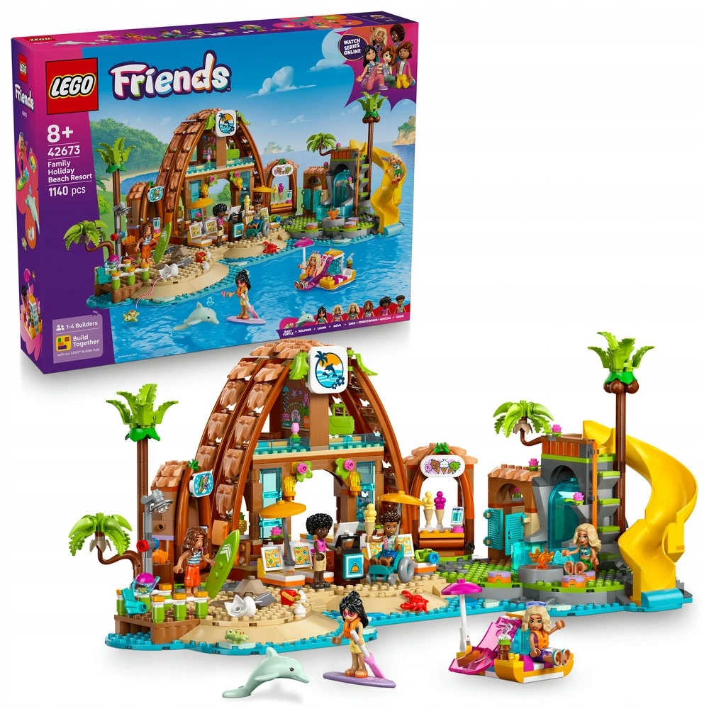 Lego Friends 42673 Rodinná dovolená u pláže