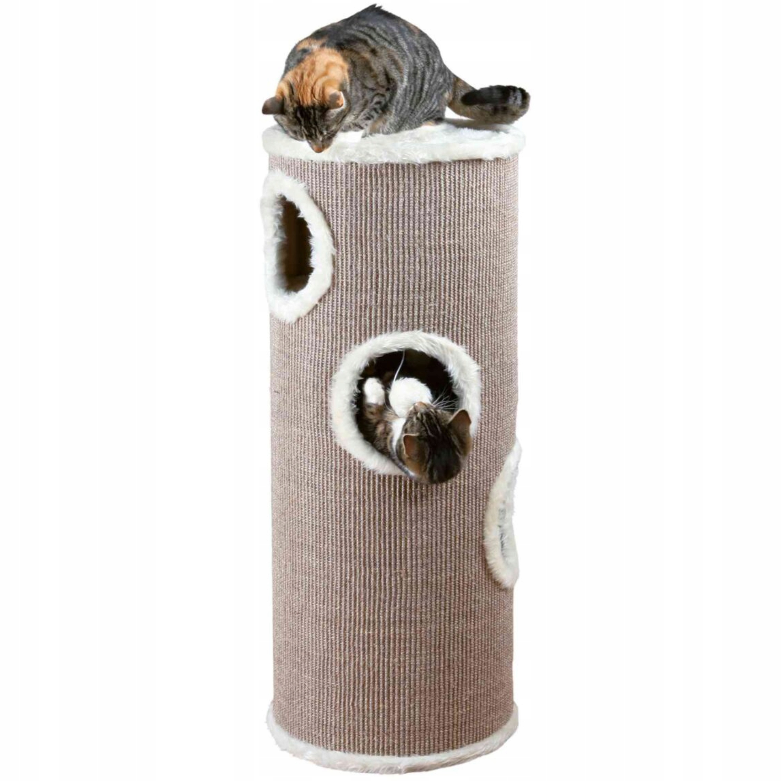 Trixie Edoardo Drapak XL legowisko tunel wieża tuba domek kota 5 półek 100c