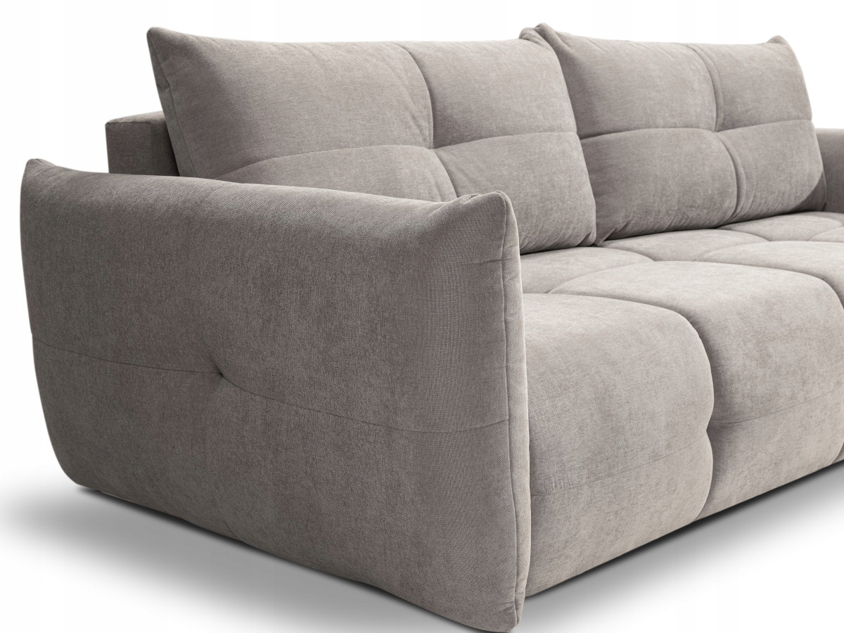 3místná pohovka 245 Prošívaná Moderní funkce Kontejner Vero LS03 O-sofa