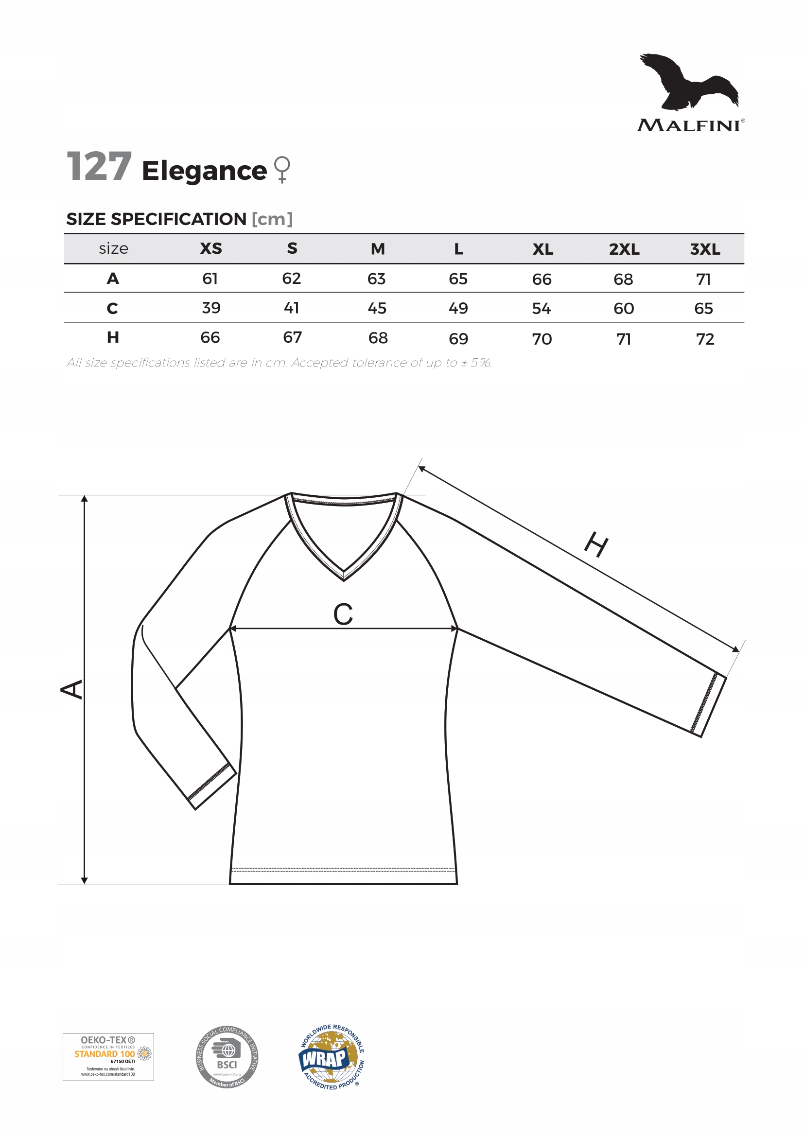 Koszulka Damska Fuksjowy ELASTYCZNA ELEGANCE L Slim-Fit Cechy dodatkowe brak