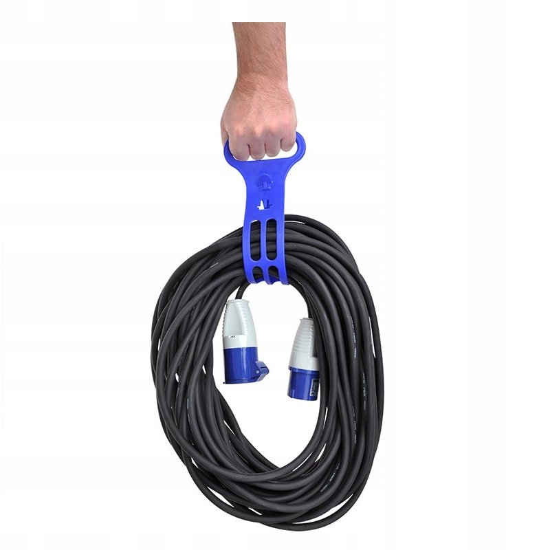 UCHWYT WIESZAK ZWIJAK OPASKA ORGANIZER DO PRZEWODU KABLI CEE i PRZEDŁUŻACZA