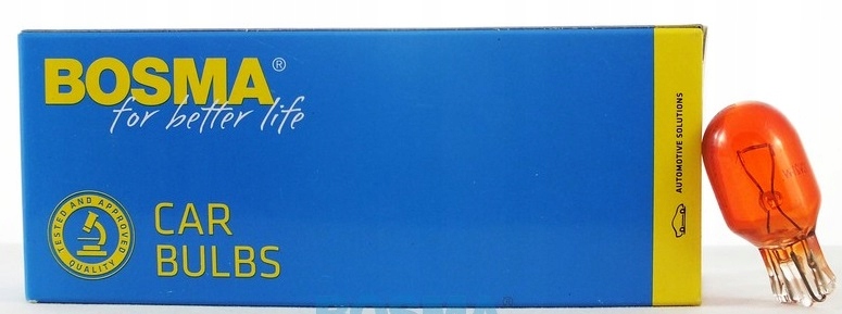 ŻARÓWKA 12V 21W WY21W T20d AMBER