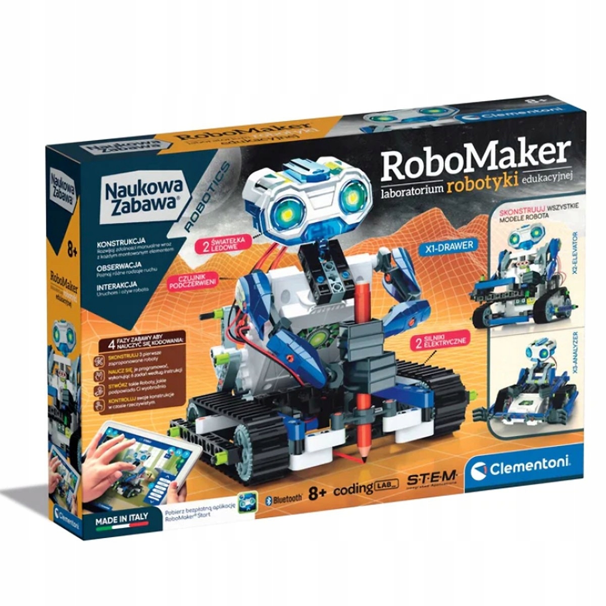 500987 CLEMENTONI ROBOMAKER ZESTAW STARTOWY