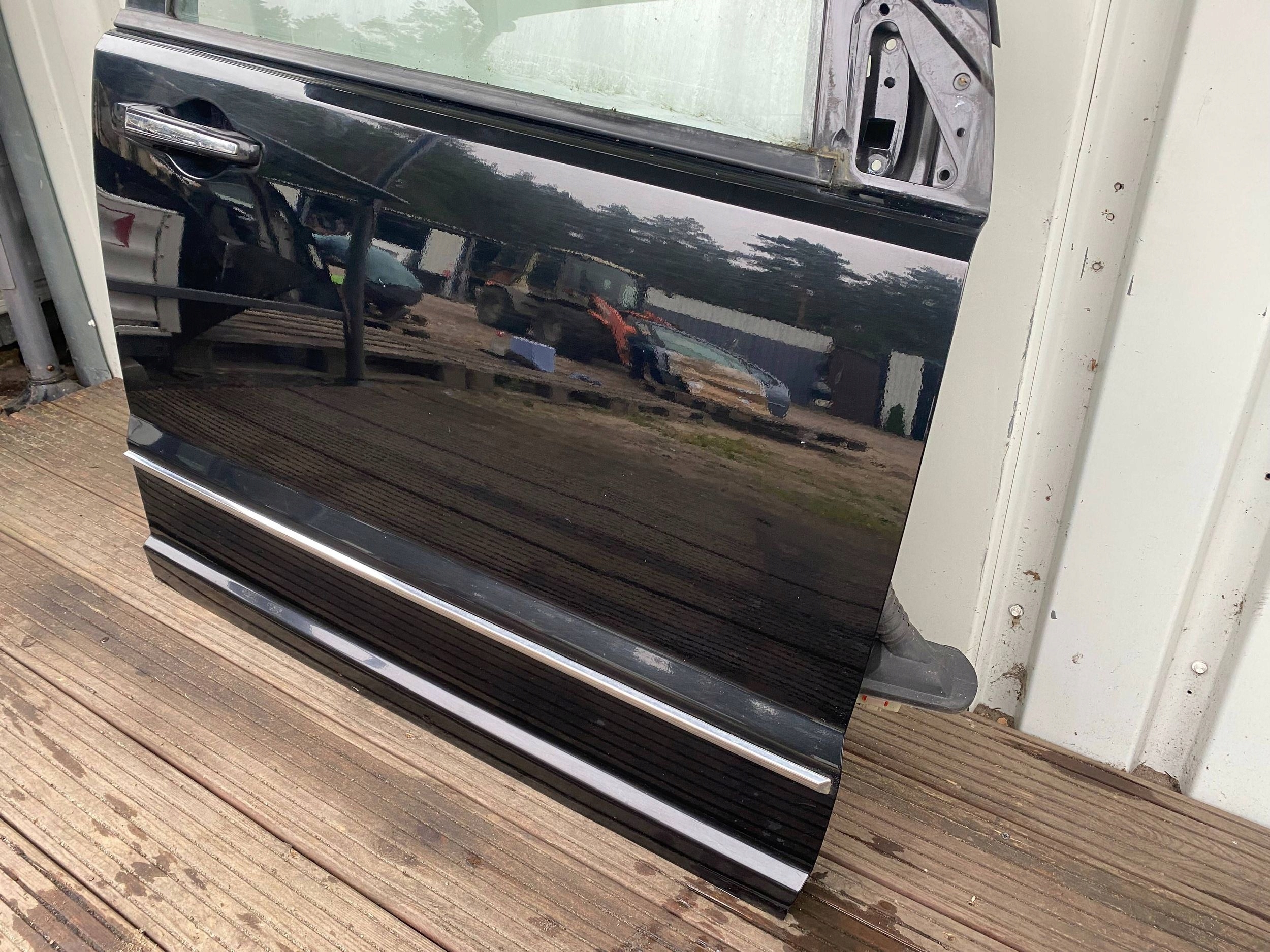 DODGE CALIBER complete door right front front PX8 black