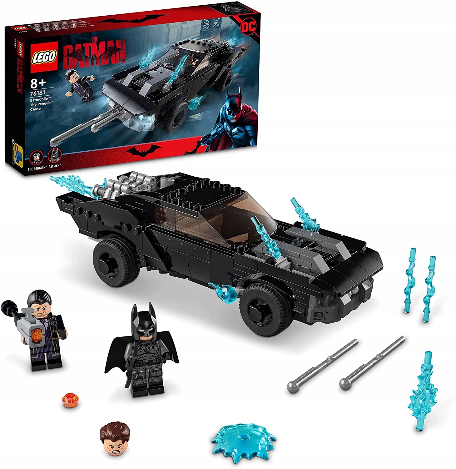 76181 Lego Heroes DC Batman Batmobil: Pościg za pingwinem