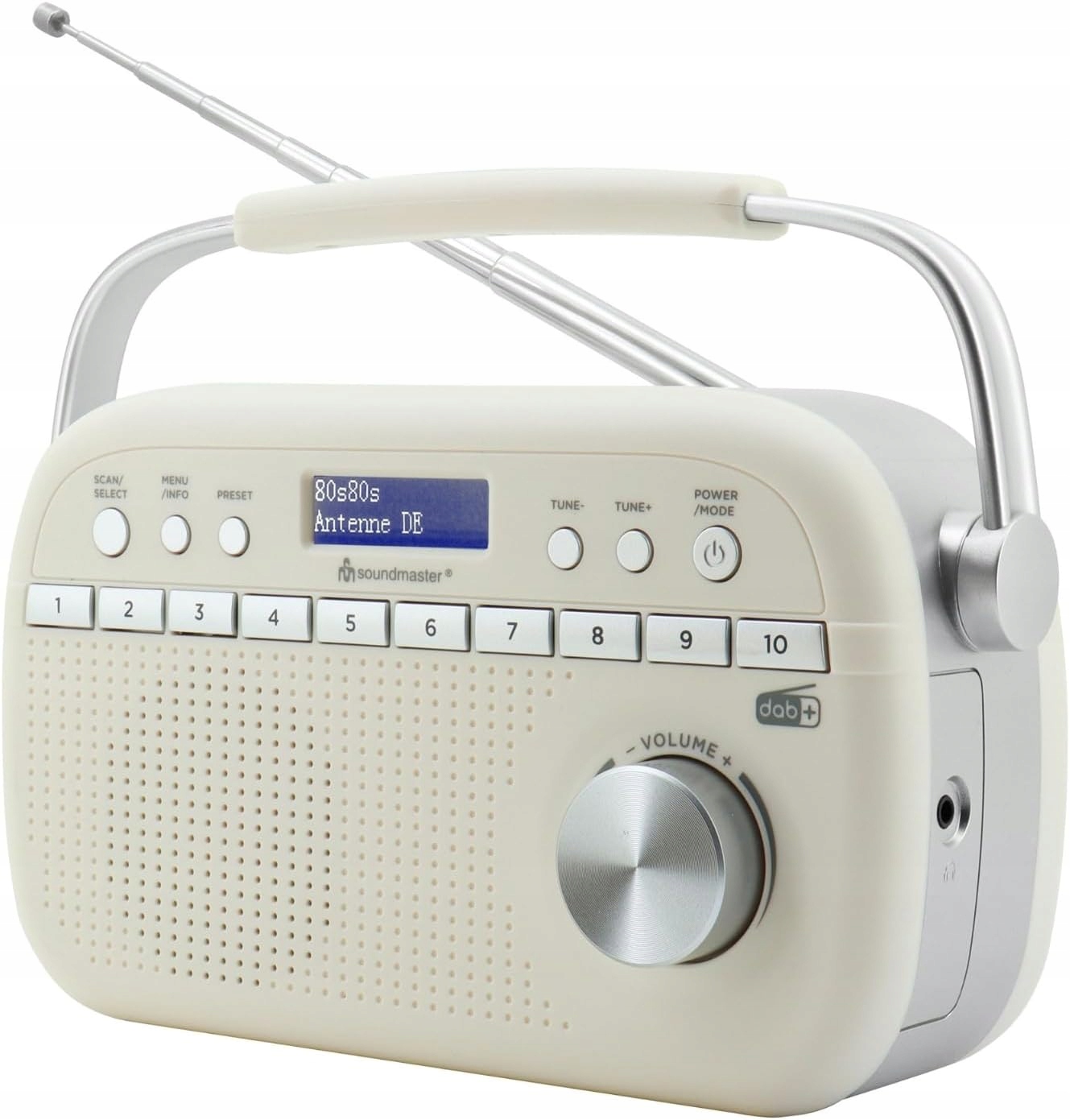 Radio Cyfrowe Soundmaster DAB280BE Fm Dab+ Podwójny Budzik Radiobudzik Rds