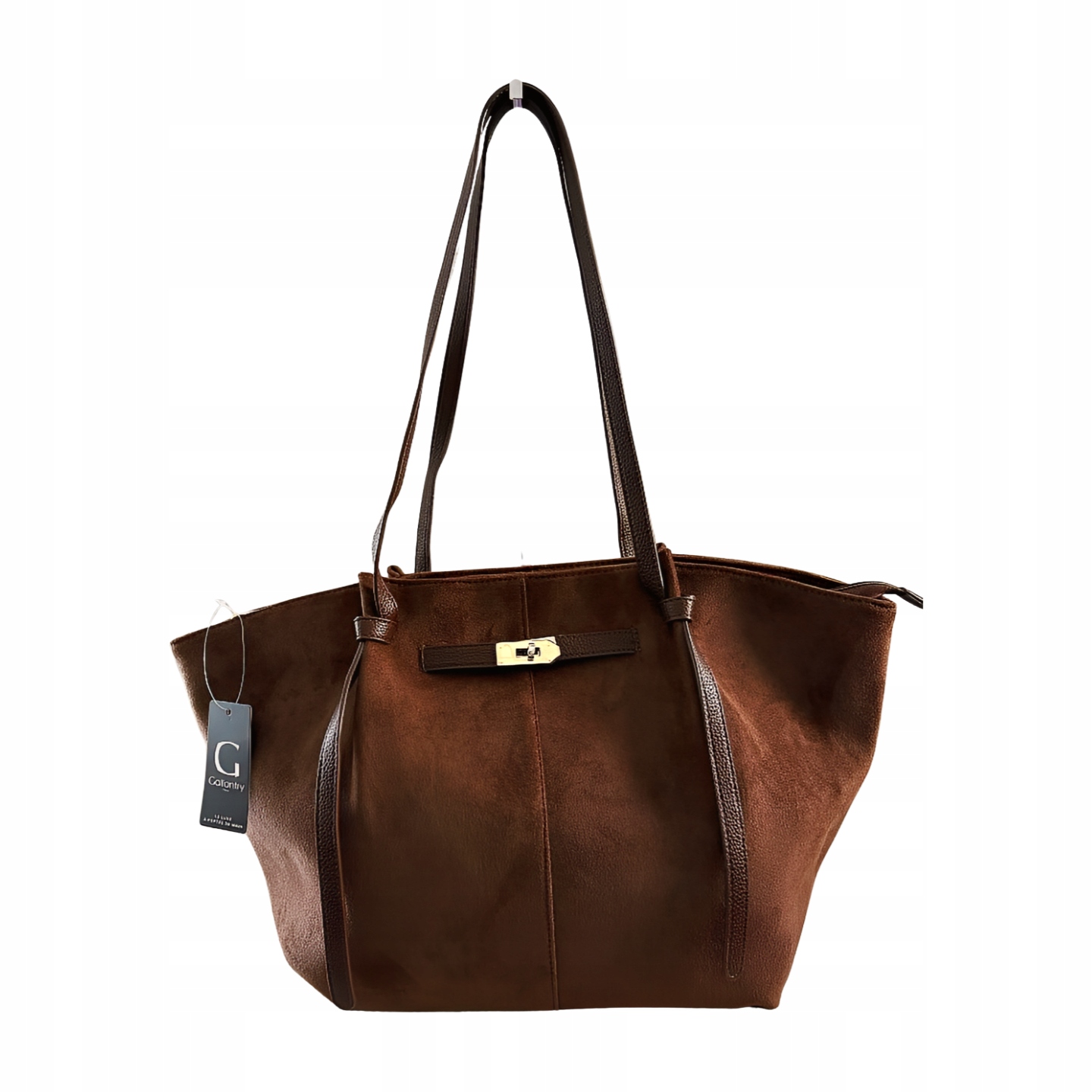 Gallantry taška shopper čokoládová ekosemiš