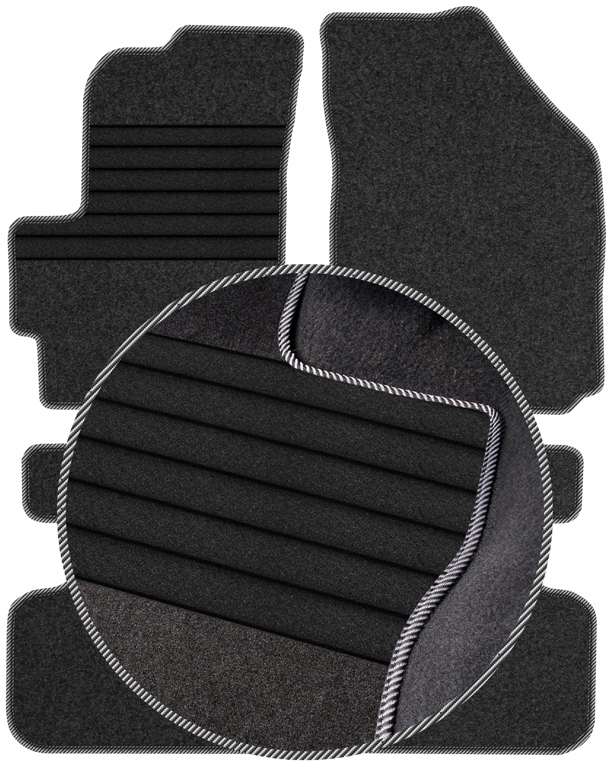 Koberce do auta Chevrolet Matiz 2008-2011 Velurové