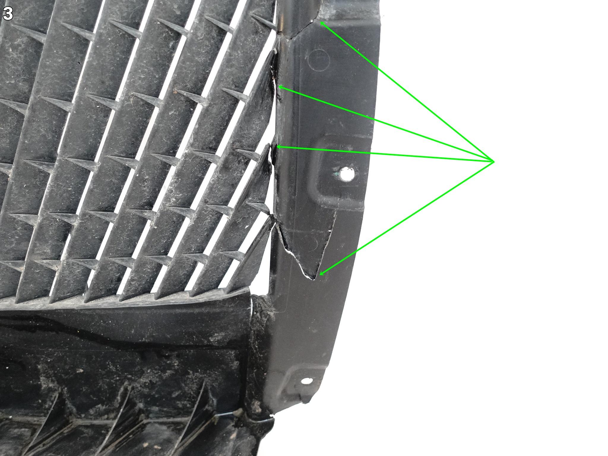 AUDI RS6 4K0 RS7 4K8 C8 19- mudguard side WNEKI wheels grid left front