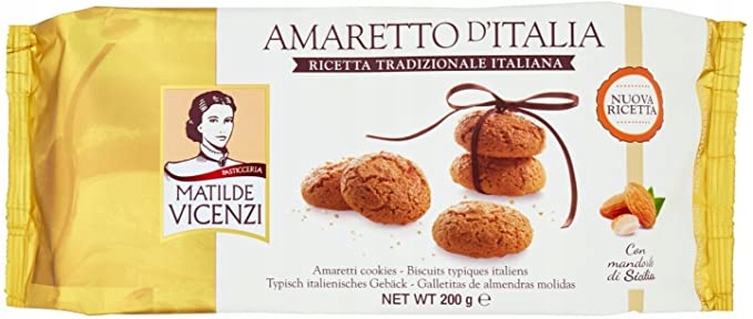 Levně 5x Amaretto D'Italia 175 g – italské sušenky