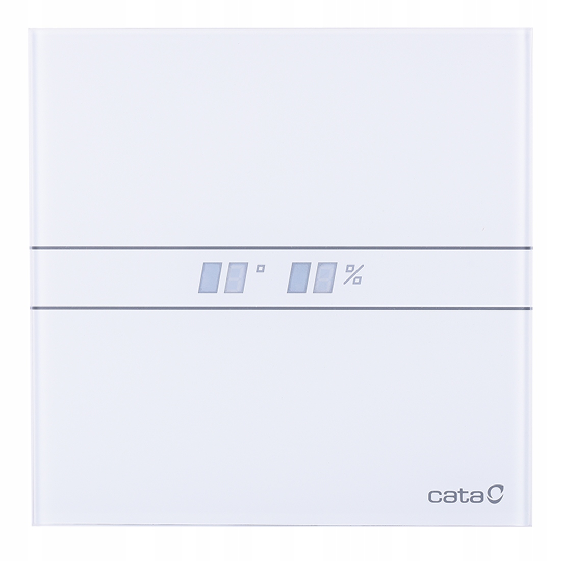 Wentylator łazienkowy Cata E120 Gth biały Led czujnik wilgoci timer 210m3/h