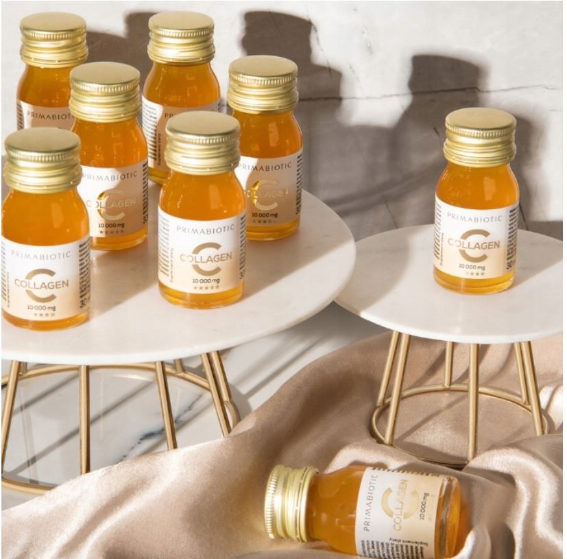 KOLAGEN 30 ml Primabiotic 10000 COLLAGEN GOLD 60 x Marka Primabiotic