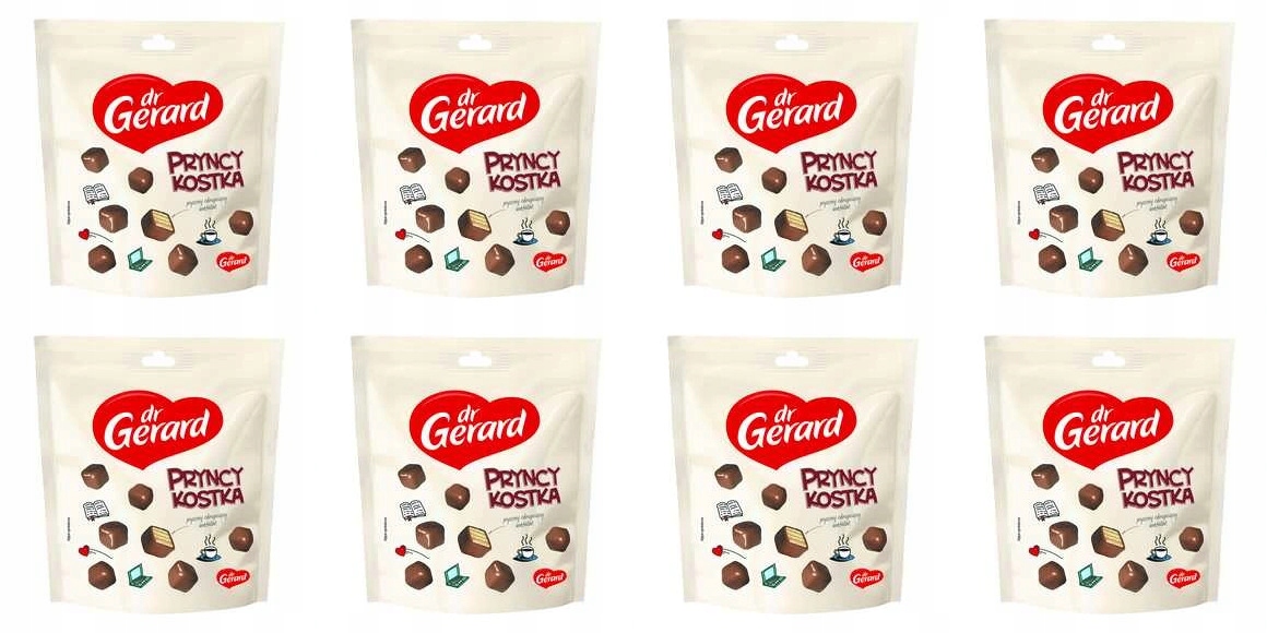 Levně 8 x 110 g Dr Gerard Křupavé oplatky Pryncykostka Karton