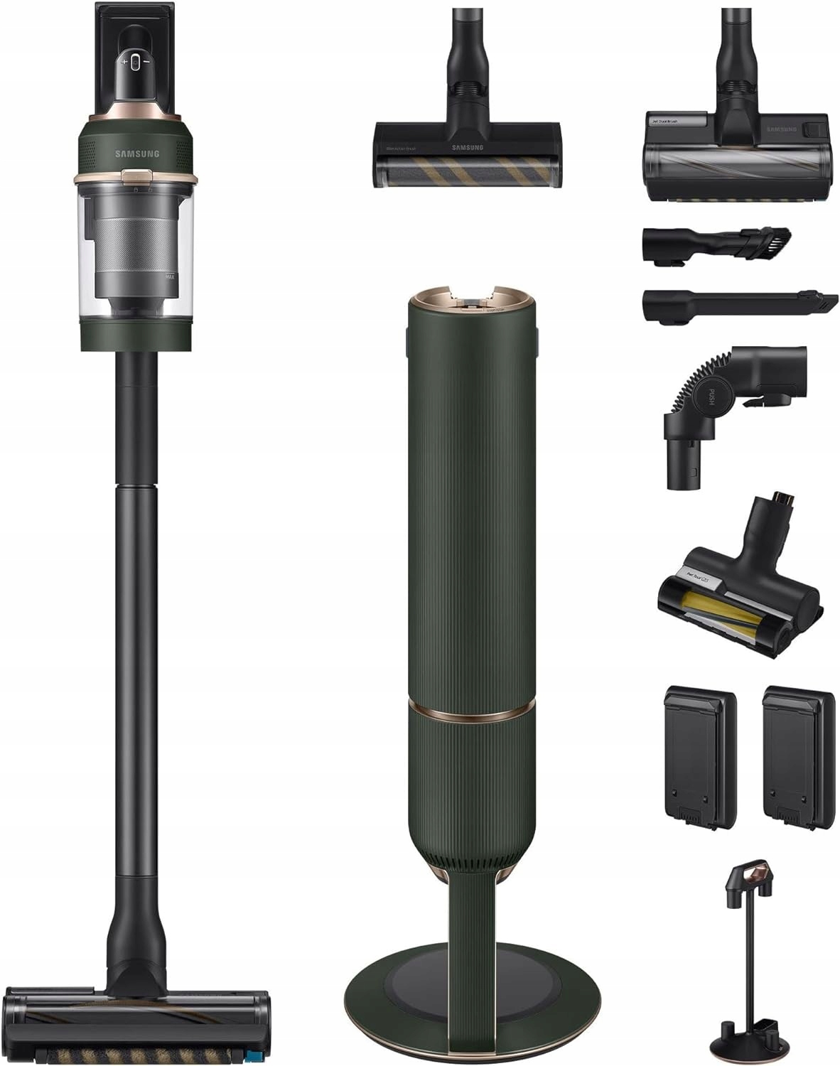Odkurzacz pionowy Samsung Jet VS20A95943N Woody Green AH4463