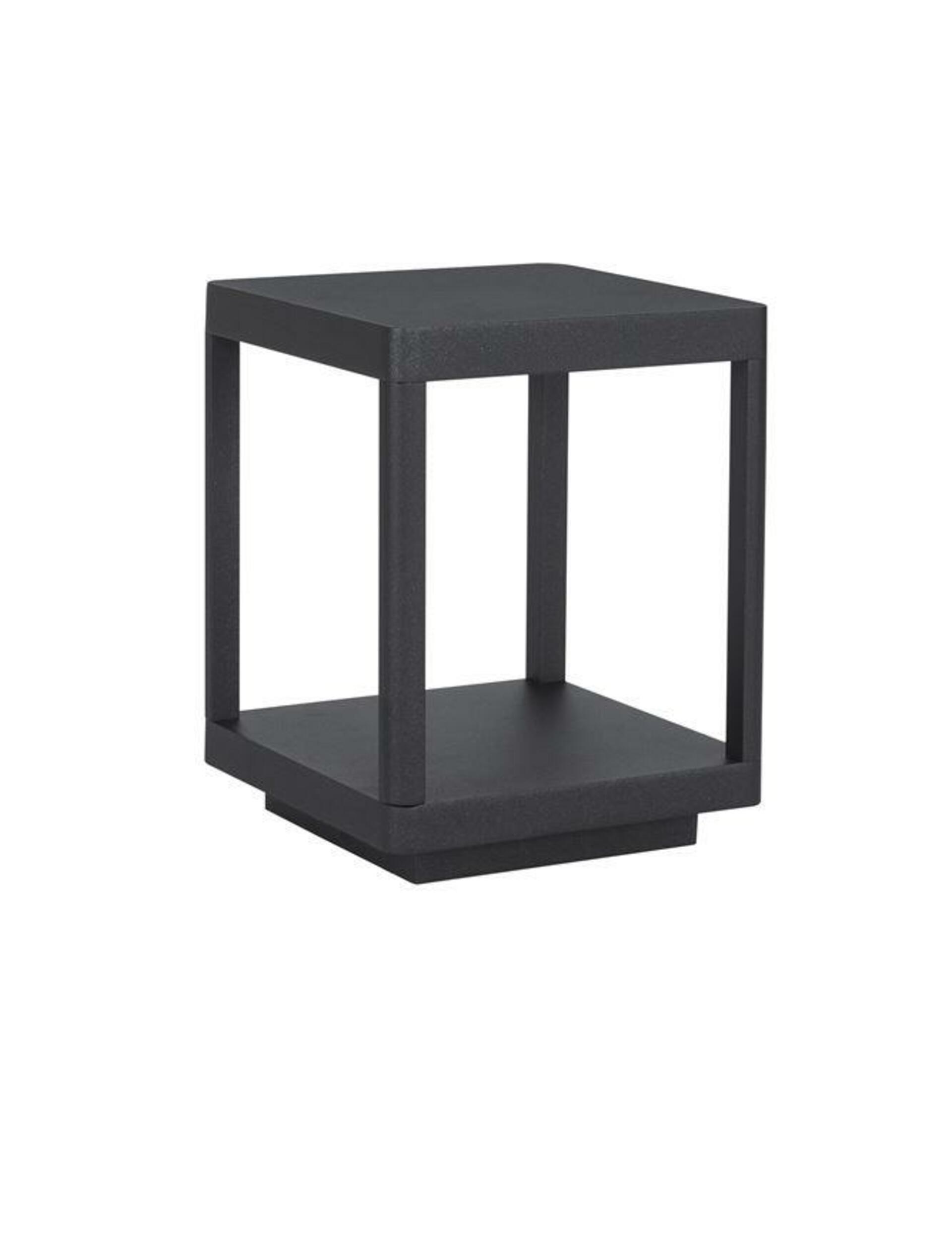 Nova Luce vonkajšie stĺpové svietidlo Surf antracitový hliník Led 8W 3000K