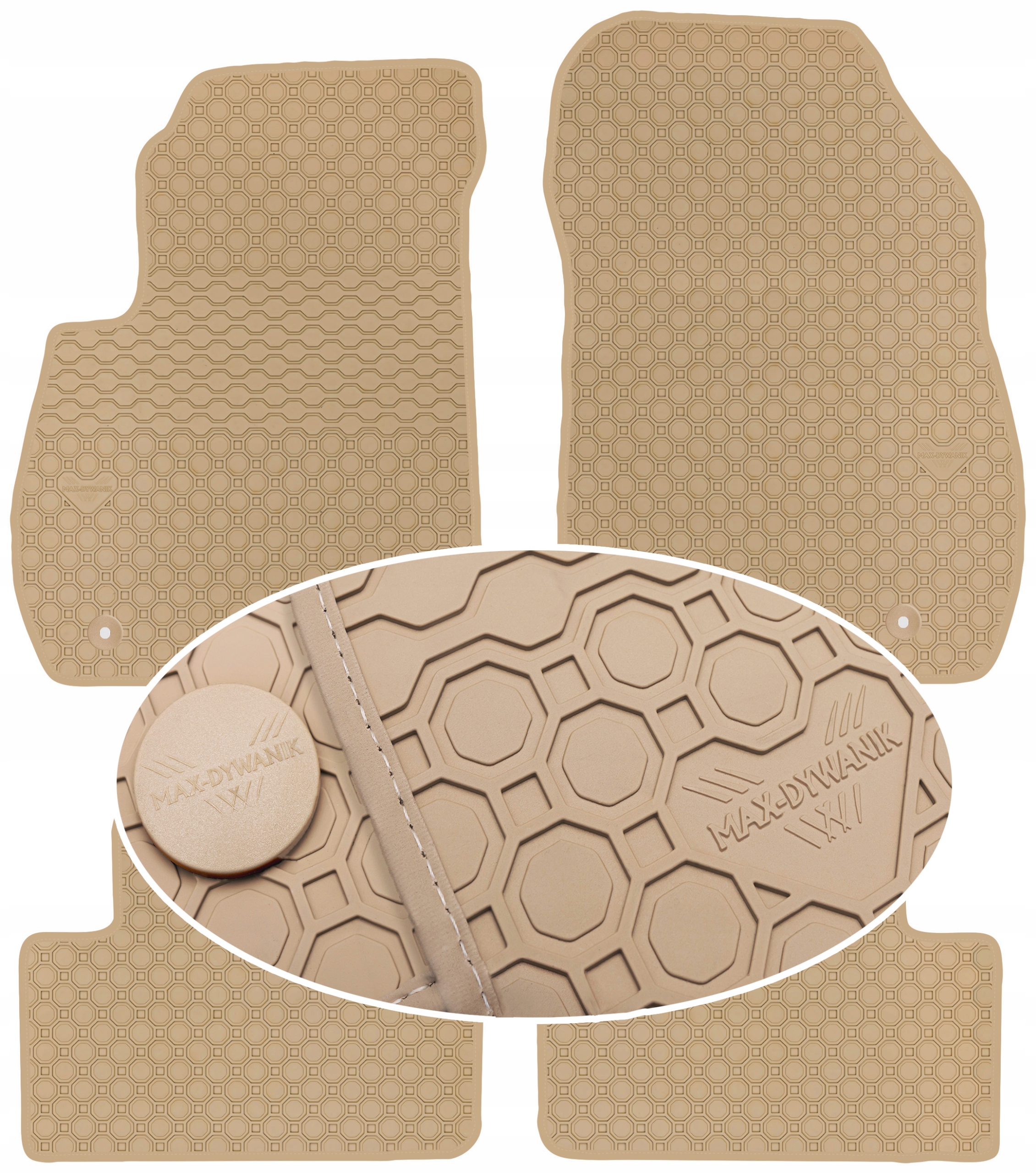 Opel Zafira C 5os 2012-2019 Koberce Béžové