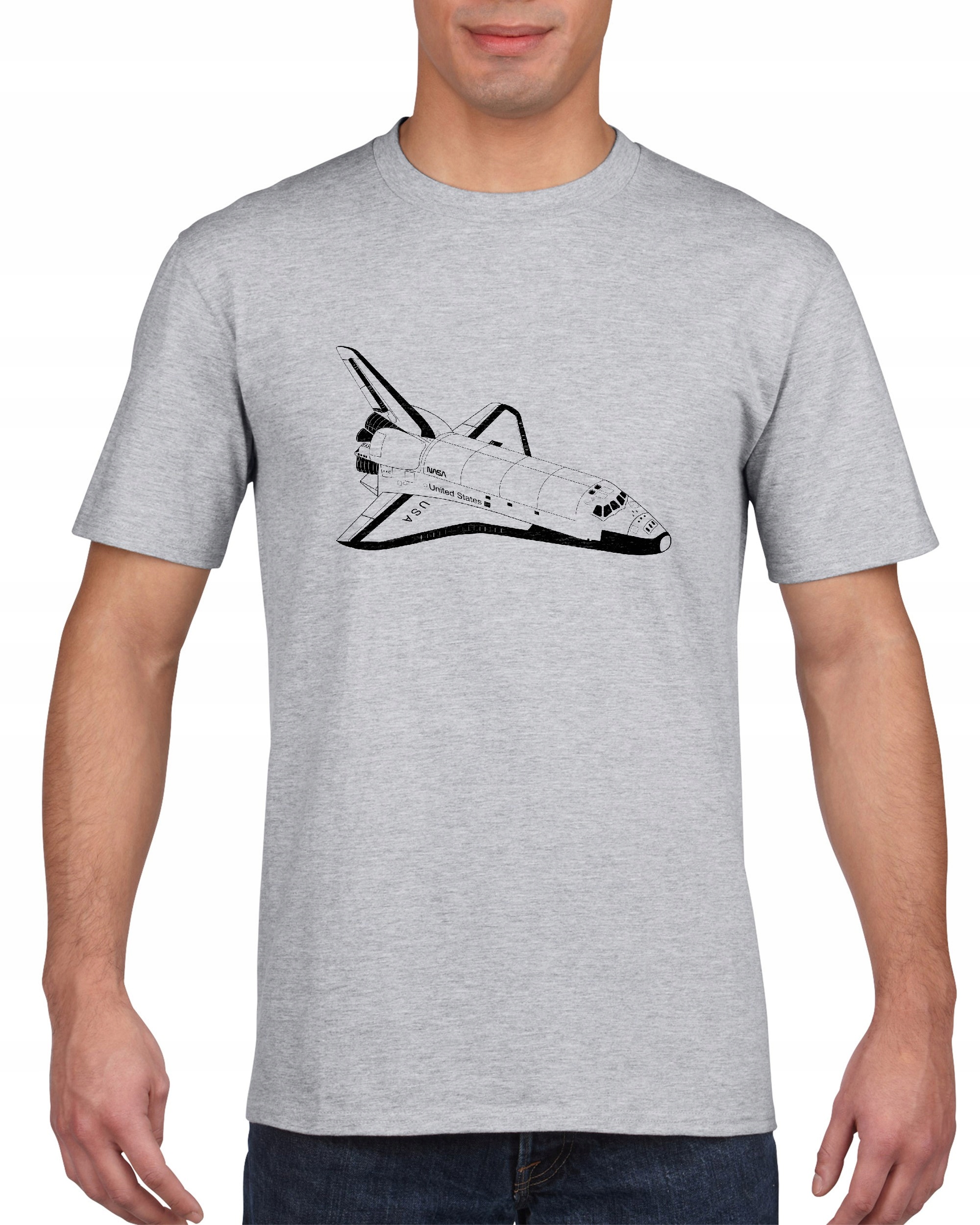 

Koszulka męska Kosmos Księżyc Nasa Kennedy s XXL