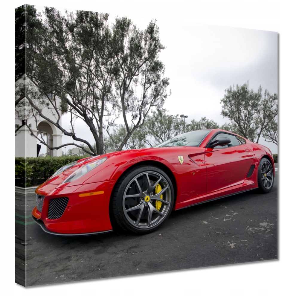 

Obrazy 40x40 Czerwony samochód Ferrari
