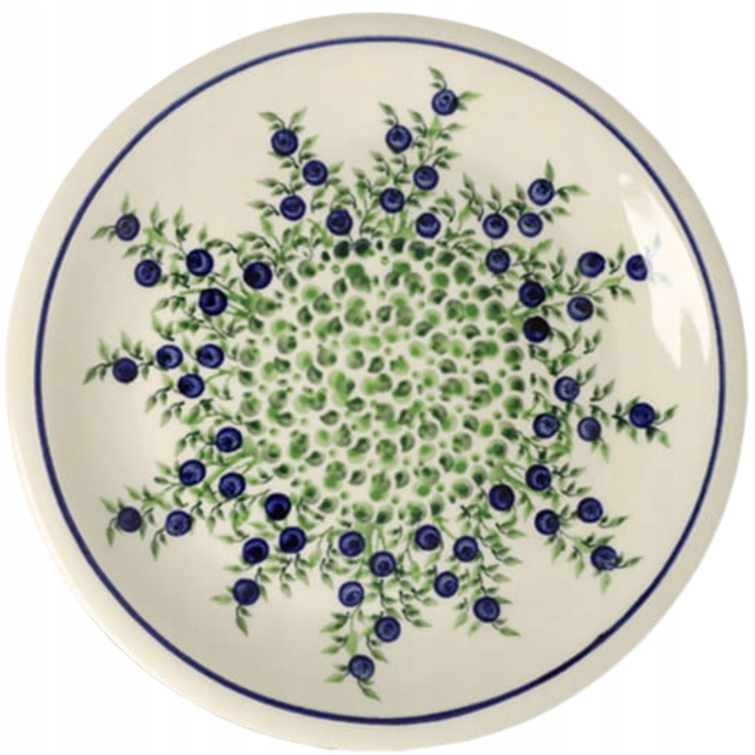 Obědový talíř Keramika Bolesławiec 1. jakost ø 24 cm GU1001DEK1208