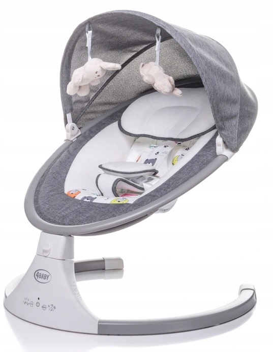 HUŚTAWKA ELEKTRYCZNA 4BABY ROCK N RELAX - MELODIE EAN (GTIN) 5901691956650