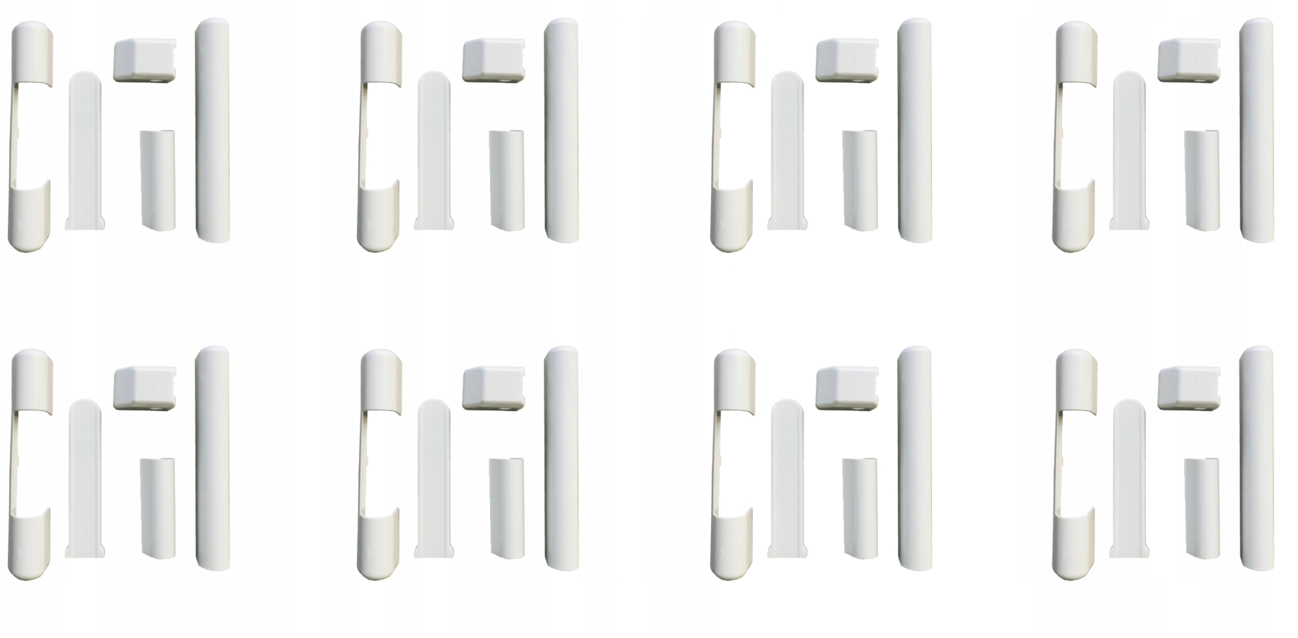 Roto Kryty 10ks Na Závěsy do okna plastových dveří