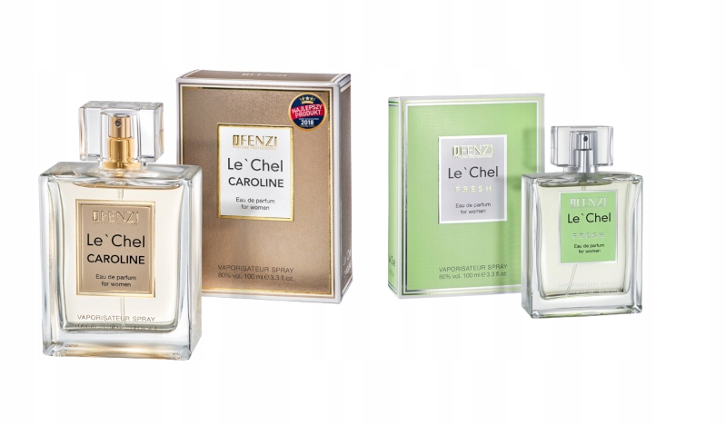 Le'Chel Caroline+Le'Chel Fresh 100 ml edp JFenzi