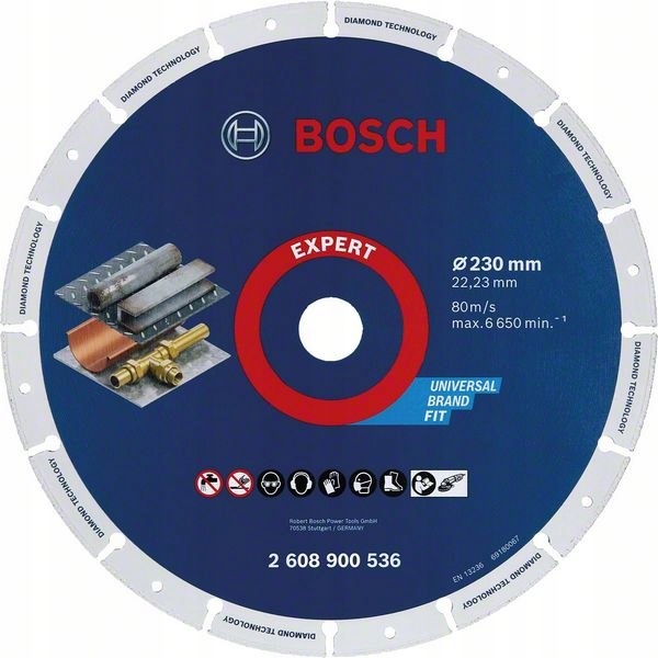 BOSCH TARCZA UNIWERSALNA DIAMENTOWO-METALOWA 230MM