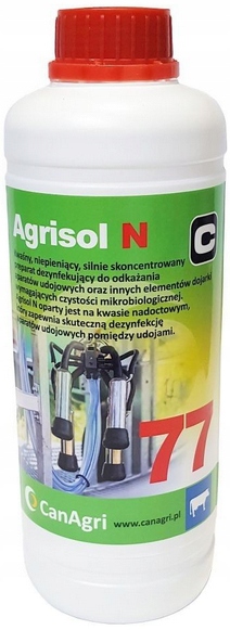 

Agrisol N77 Środek Dezynfekcji Kwas Nadoctowy 1KG