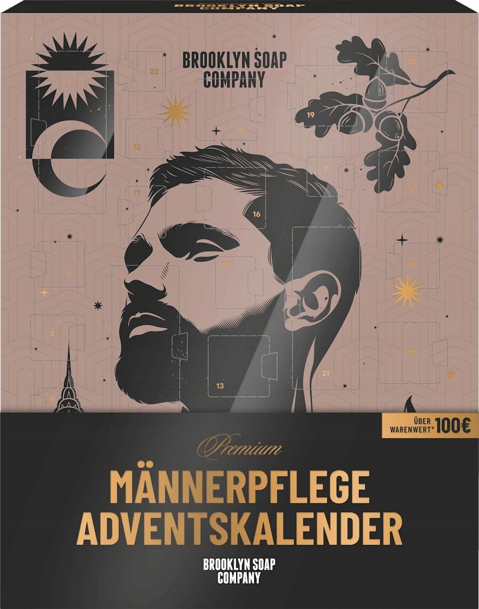 Brooklyn Soap Company Kalendarz Adwentowy Brodaczy Barber Męska 2026