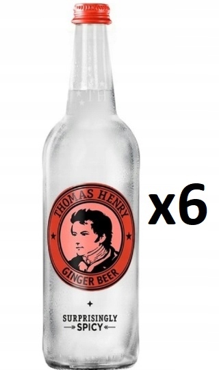 Thomas Henry Tonik Spicy Ginger Beer 750 ML x 6 szt.