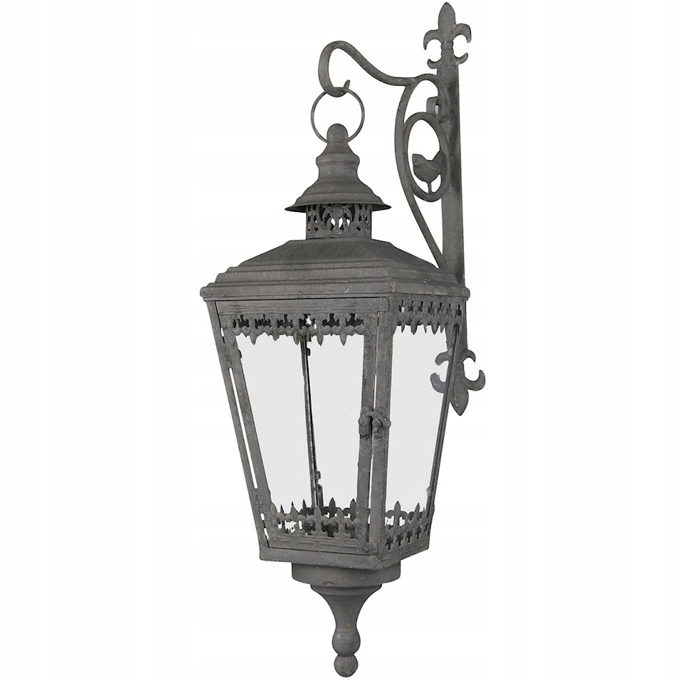 Lampáš Závesný Nástenný Veľký Do Záhradného Domu Loft Kovový Retro