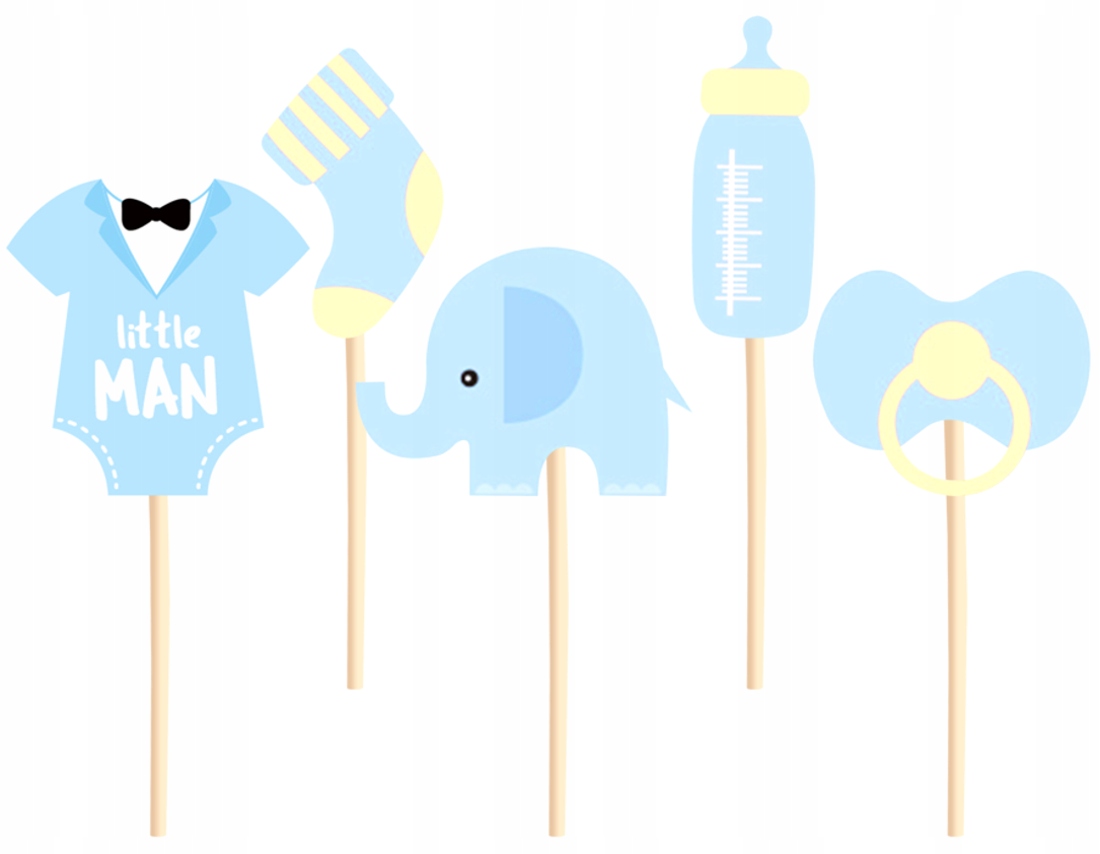 

Pikery Toppery Baby Shower ROCZEK-5 SZTUK-8310