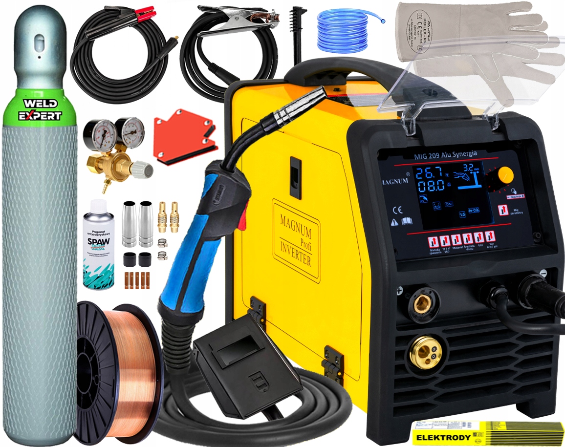 

Spawarka Migomat Magnum Mig 209 Alu Synergia Vrd