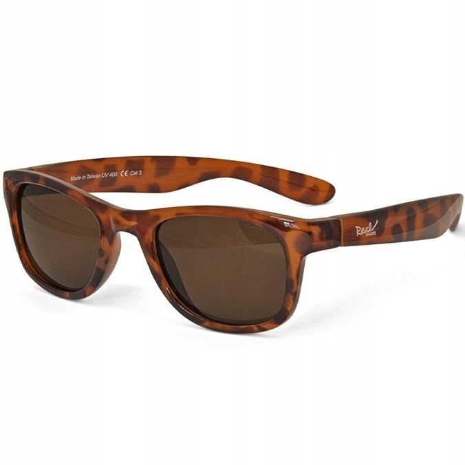 Okulary Przeciwsłoneczne Dziecięce Real Shades Surf - Tortoise Gloss 0-2 Stan opakowania oryginalne