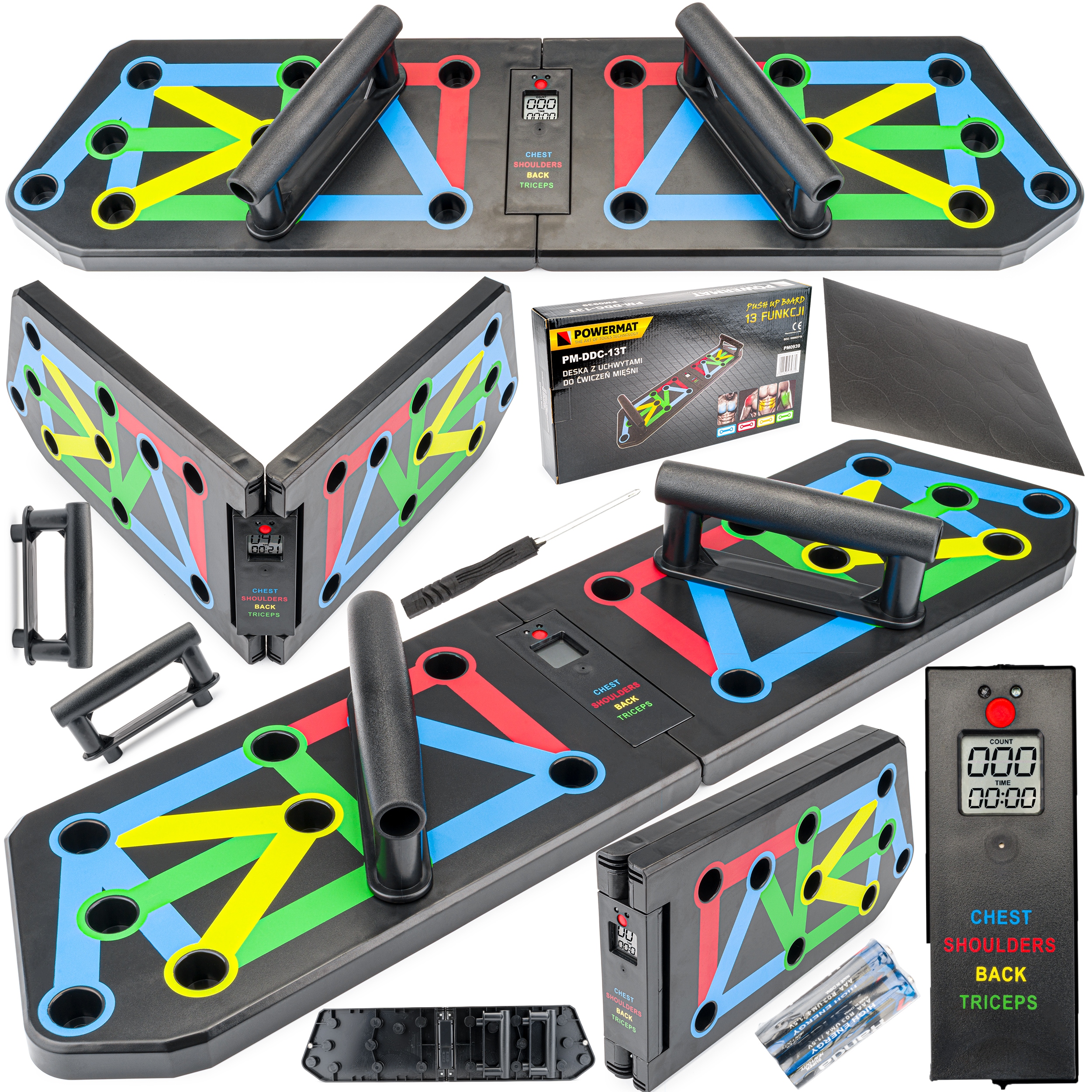 

Deska Wielofunkcyjna Do Pompek Push Up 13 Ex LCD