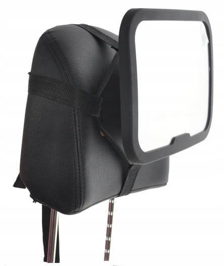 Duże LUSTERKO NA ZAGŁÓWEK do auta do fotelików RWF Szerokość produktu 22 cm