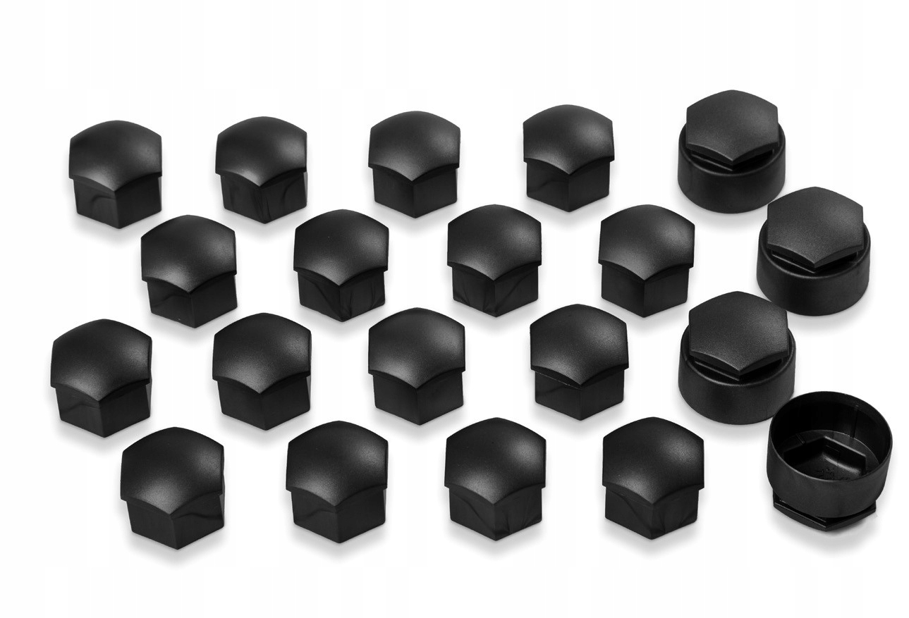 КОЛПАЧОК КОЛПАЧОК БОЛТ КОЛЕСА ЧЕРНЫЙ КОМПЛЕКТ VW AUDI